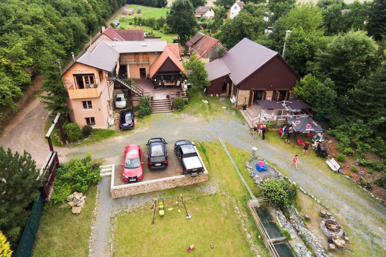 Ferienwohnung Statek Kachlirka Kosetice Exterior foto